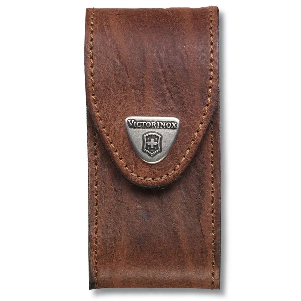 Étui de ceinture en cuir marron Victorinox 4.0545 pour couteau suisse