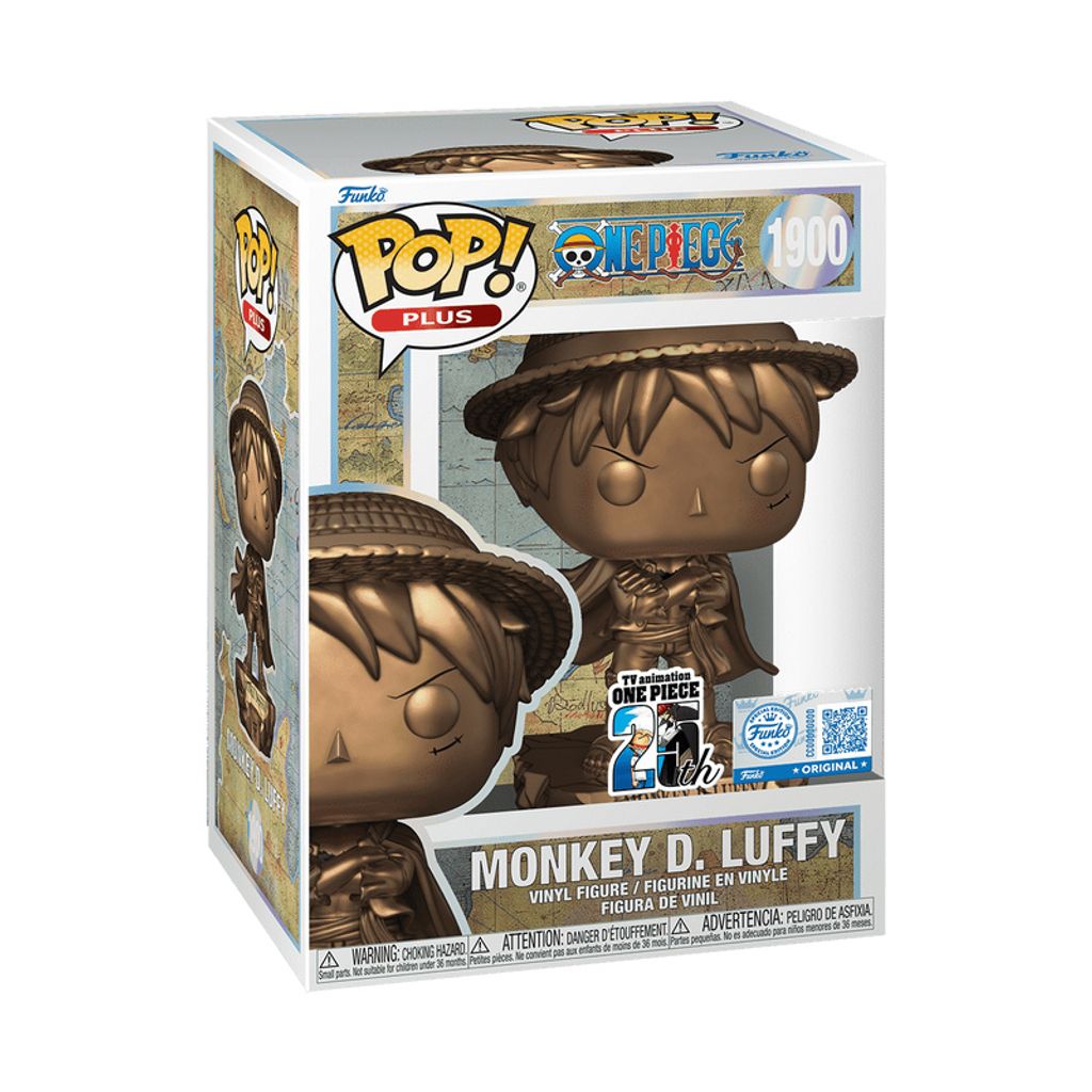 Funko Pop! Plus: One Piece - Monkey D. Luffy #1900 Bronze Produktbild 