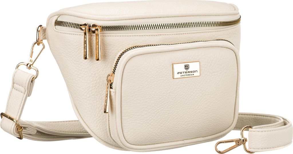 Peterson Umhängetasche für Damen Snuth weiß-beige One size