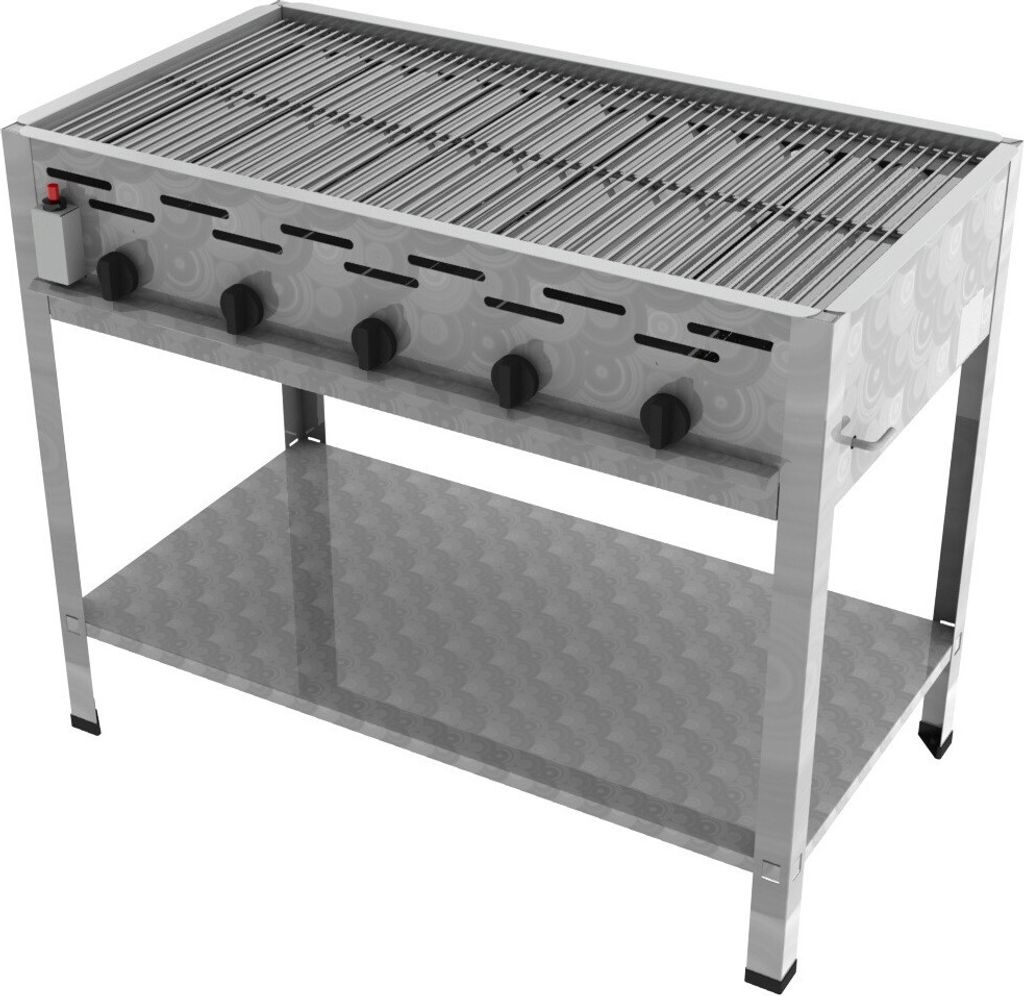 Gasbräter 5-flammig