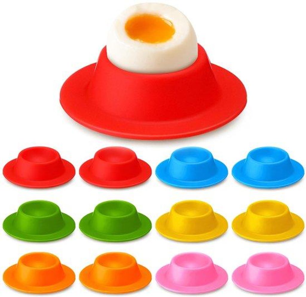 Keramische Eierbehälter mit 4 Hältern. Ideal für Frühstück, Kochen und andere Mahlzeiten. Leicht zu reinigen. Eine nostalgische Küchengerät.