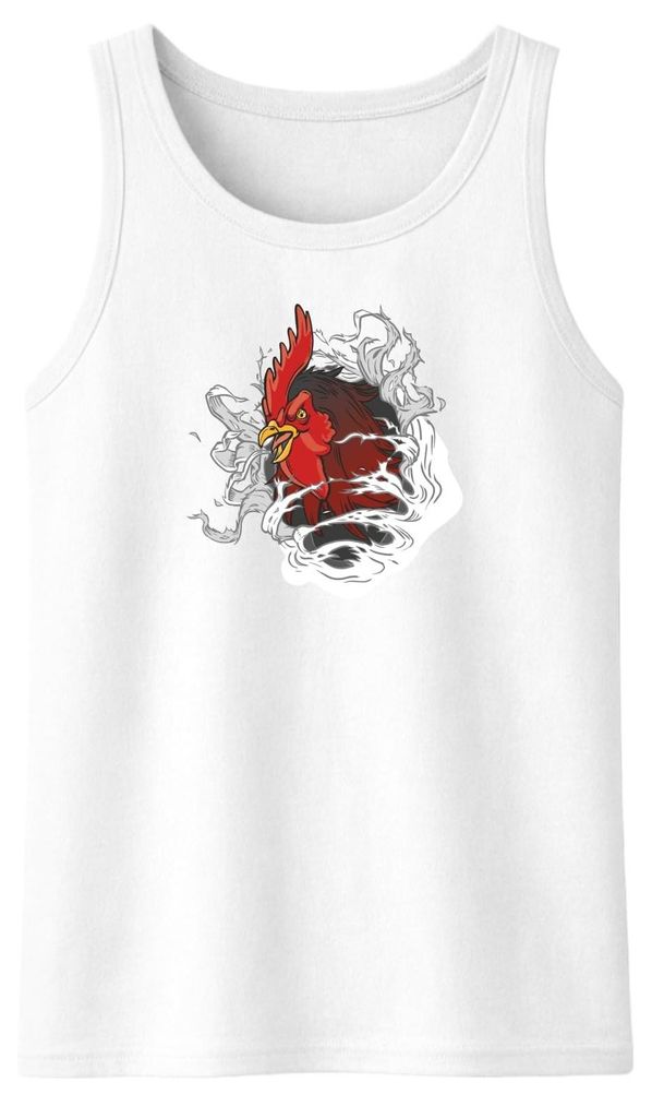 Camiseta divertida con estampado de gallinas, ideal para Imagen del producto 