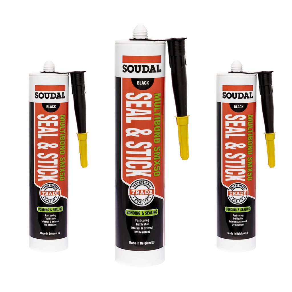 Montagekleber Soudal Multibond SMX 50 Ultrastark Universalkleber schwarz 290 ml