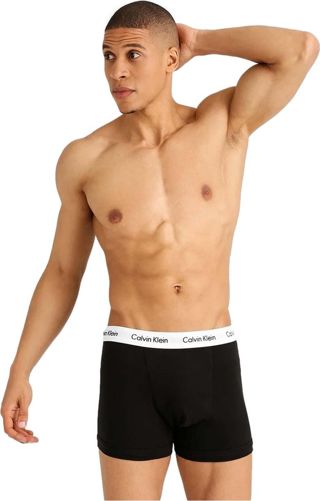Boxer uomo CALVIN KLEIN trunk cotone elasticizzato elastico Immagine del prodotto 