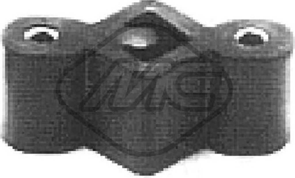 Metalcaucho 156 Gummilager, Schalldämpfer OE 4312281 kompatibel mit Panda, Y10, J5, Marbella, Terra