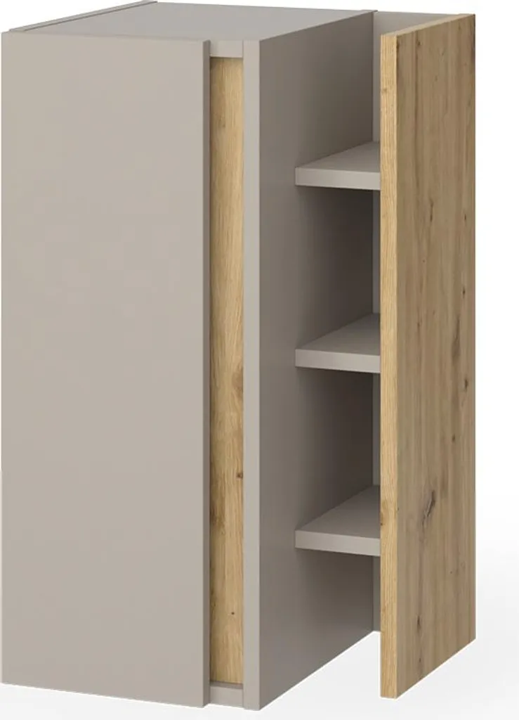 Rangement salle de bain efficace : Meuble Vicco Edelin Cachemire 60cm