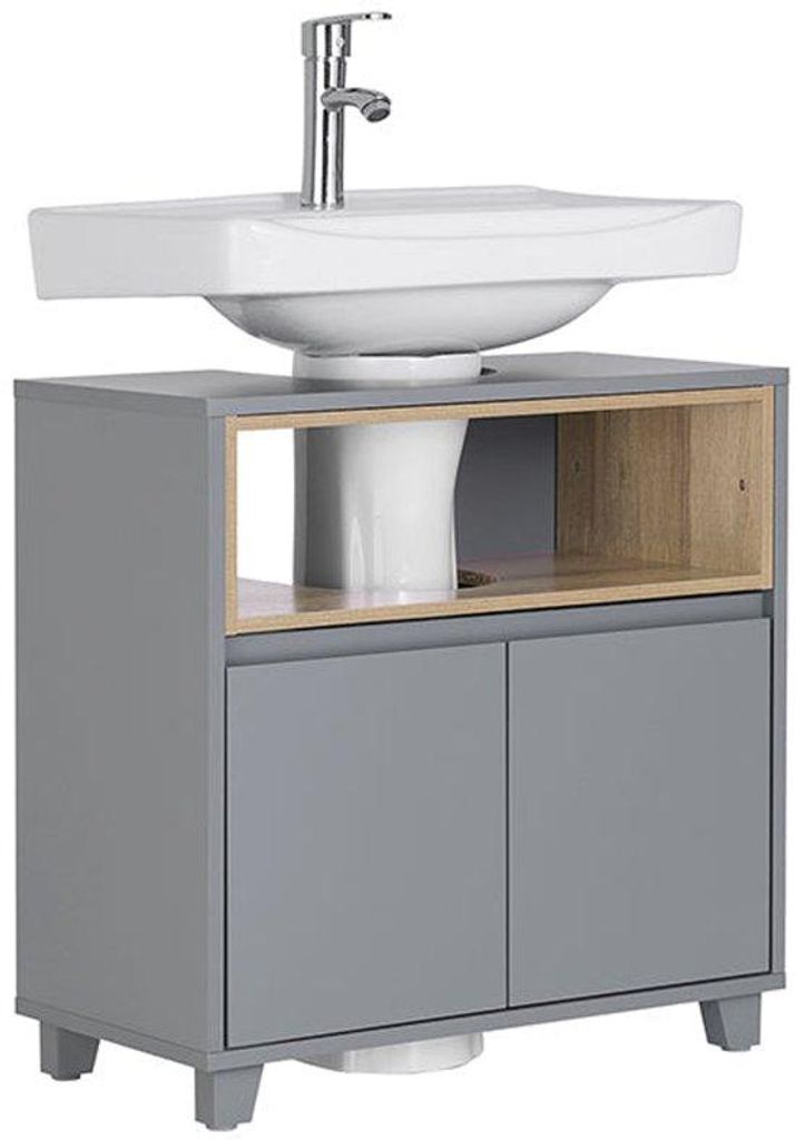 Silikon Wastafelkast - Badkamer-Abstellkast - Wasserdicht - 60x61x30cm