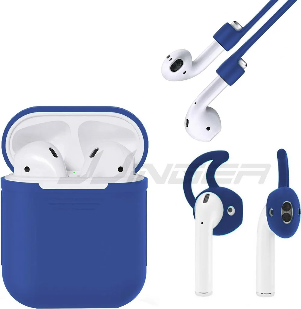 Custodia AirPods in Pelle Chic 3 in 1 - Cover Protettiva alla Moda