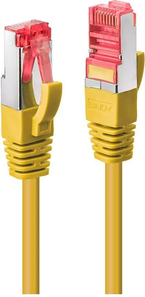 Lindy 47765 Cavo Cat6 S/FTP, giallo, cavo patch da 3,00 m - 2