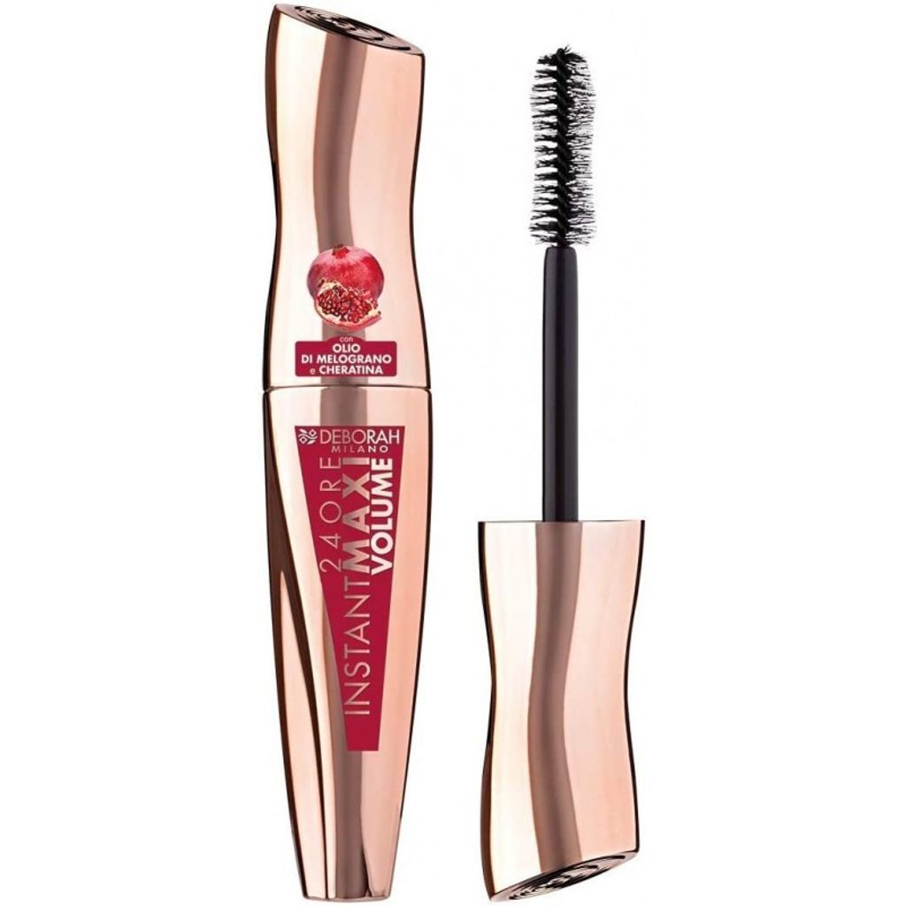 Set : Dermolab Bifasico Hyaluronsä ure Makeup Entferner Lotion 50ml + Kajal Eye Pencil 104 Schwarz 1.5 g + Instant Maxi Volumizing Mascar...
