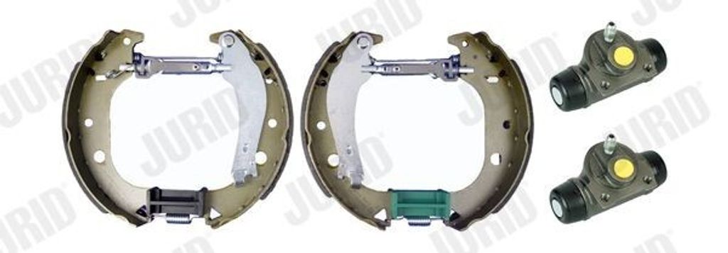 JURID KIT EVO Bremsensatz Trommelbremse Hinten für FIAT Doblo Cargo (223) 381541J