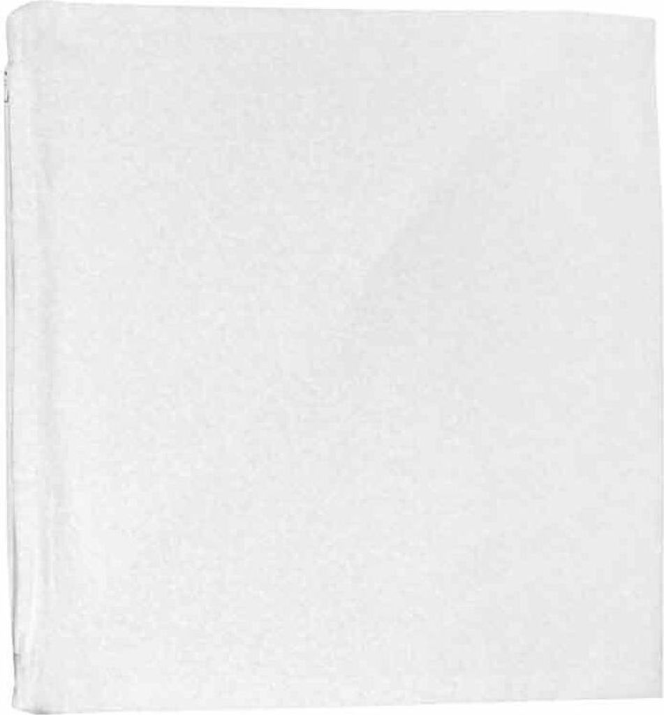 100% weißer Baumwollkissenbezug 40 cm