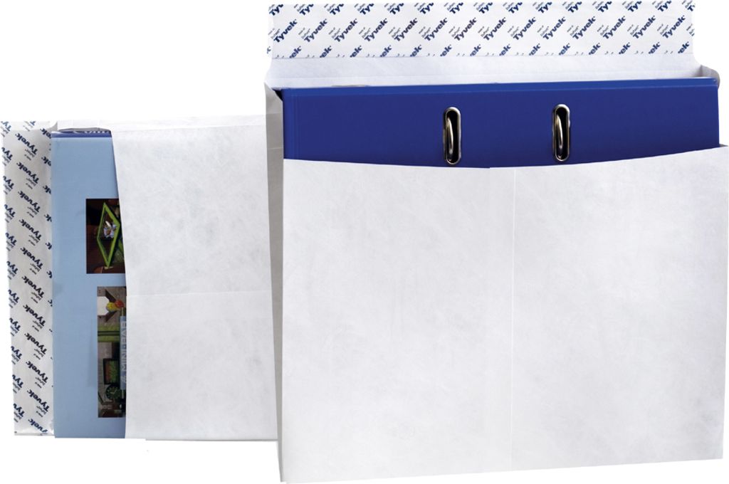 Tyvek Ordner Faltenversandtaschen ohne Fenster 68 g/qm