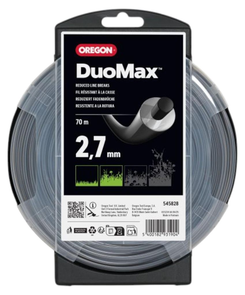 Oregon strunová hlava DuoLine 2,7 mm 70 metrov ( 545828 ) Obrázok produktu 