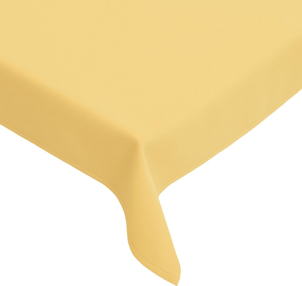 Tischdecke 130 x 250 cm für Küche & Esstisch in Gelb