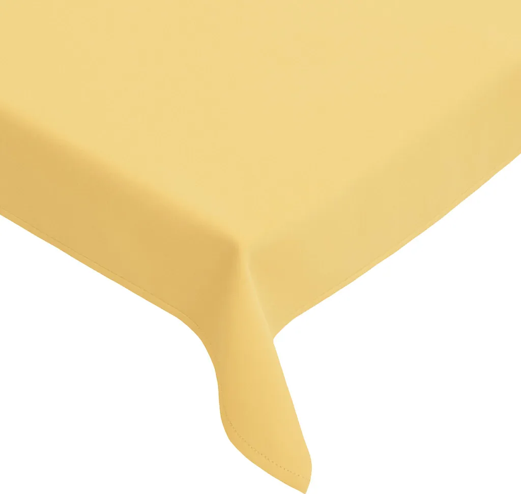 Tovaglia Gialla 130x225 cm per Tavolo Cucina e Sala da Pranzo Moderna