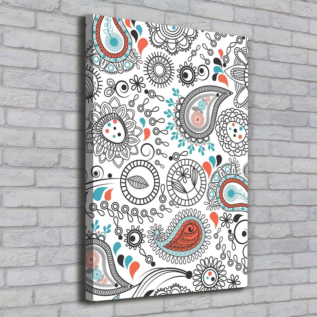Tulup Leinwandbild - 70x100cm - Wandkunst - Drucke auf Leinwand - Leinwanddruck - Wohnzimmer Wanddekoration XXL - Wohnung Deko Kunstdrucke - Blum...