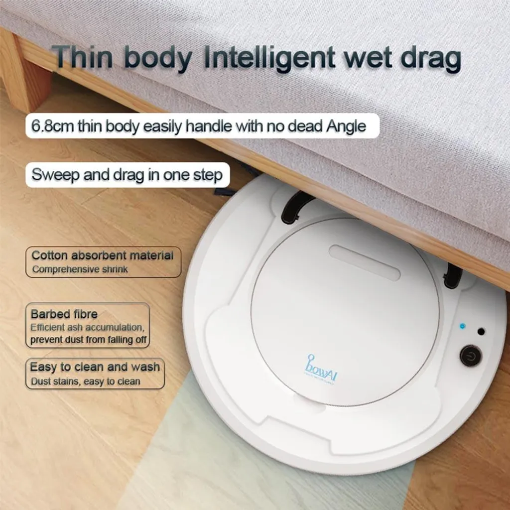 Robot INF 3-in-1 Bianco: Design e Tecnologia per la Tua Casa - 2