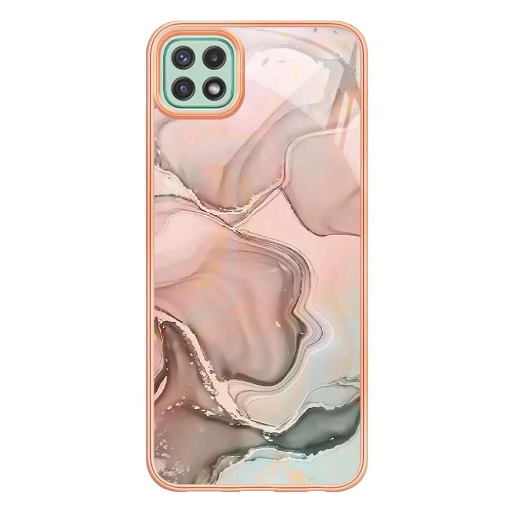 Cover Samsung A22 5G Antiurto TPU - Silicone Rinforzato Crème - 2