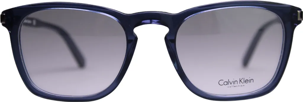 Finies les Montures Lourdes : Choisissez Calvin Klein CK8519-405 Bleu