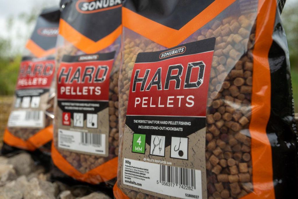 900 g di pellet affondanti Sonubaits HARD PELLETS da 8 mm Immagine del prodotto 