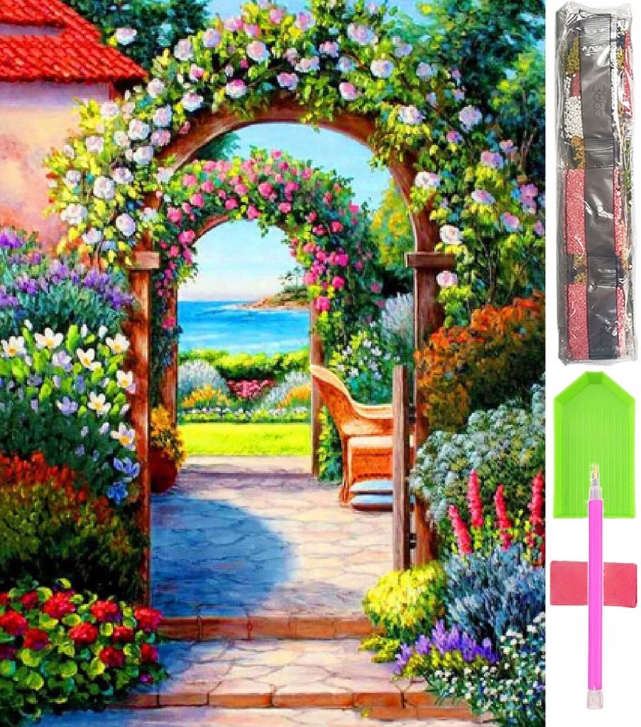 GROSSES 5D-DIAMANT-STICKMOSAIK-Bilderset D48