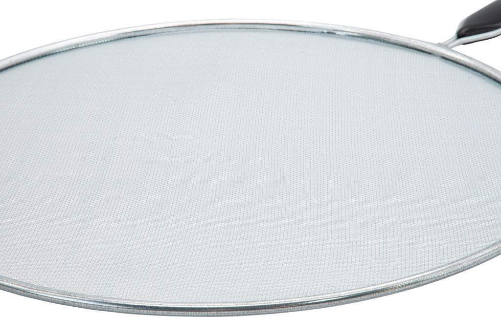 Edelstahl Spritzschutz Für Pfannen - 25cm Durchmesser