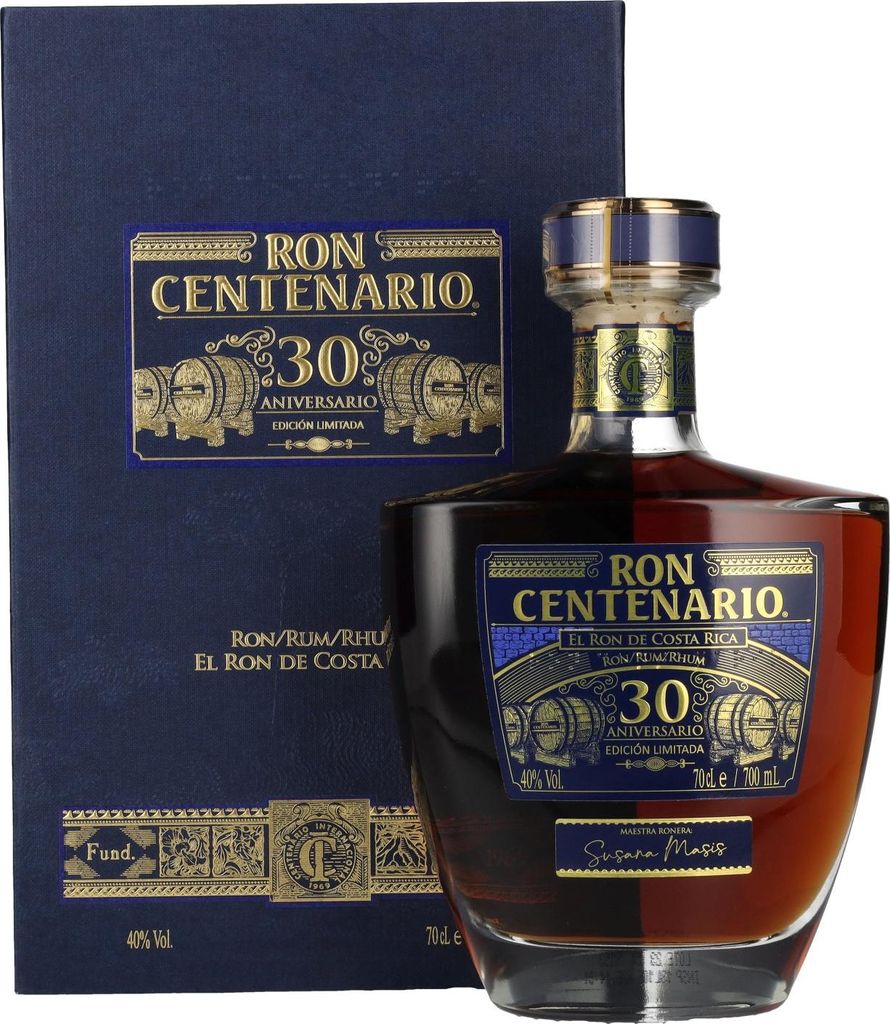 Centenario Rum 30 Anos Edicion Limitada 0,7 Liter Produktbild 
