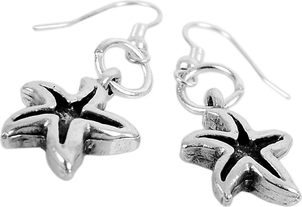 Minott Modeschmuck Damenohrringe Metall Seestern-Anhänger Produktbild 