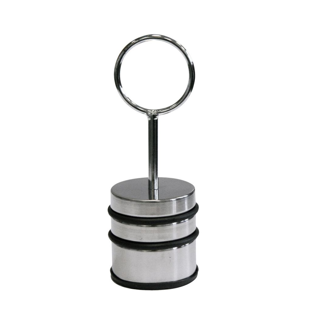 Türstopper Edelstahl mit Griff Türpuffer Massiv 1,1 kg Produktbild 