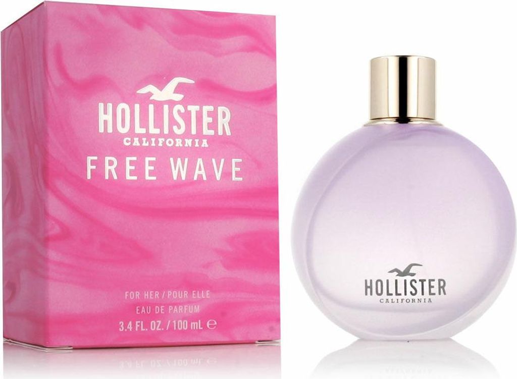 A perfume box and bottle are displayed side-by-side against a white background.