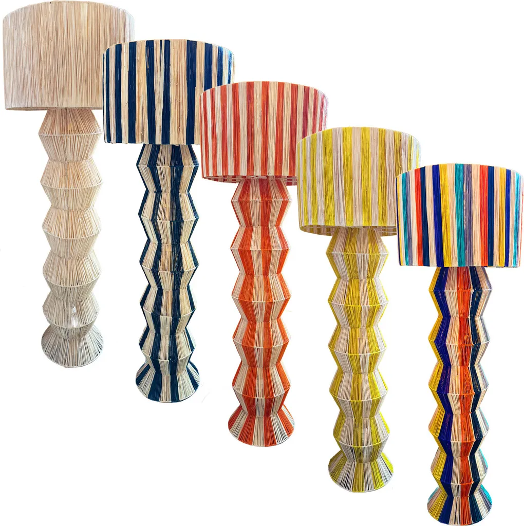 Lampadaire Boho Tulum 160cm - Solution Éclairage Doux pour Grand Salon - 6