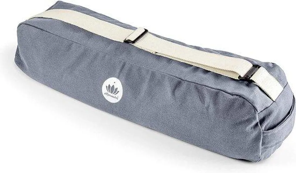 Grand tapis de yoga en coton pour exercices de sol et étirements