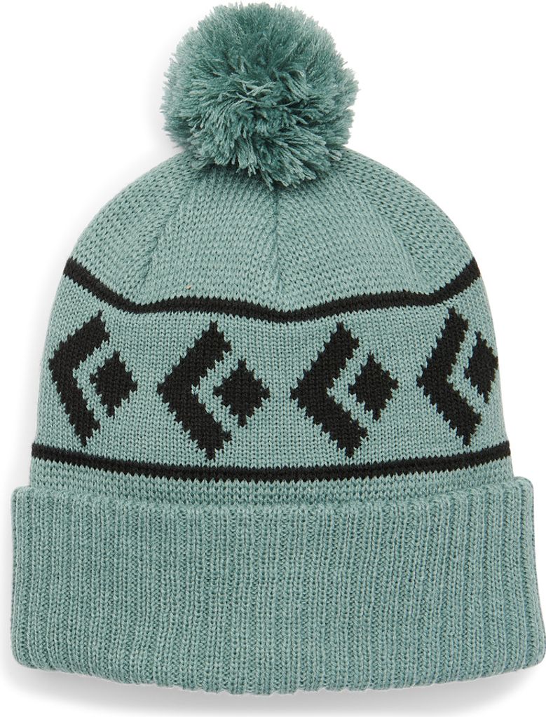 Tom Pom Beanie, 4064 Creek Blue, One Size, Black Diamond