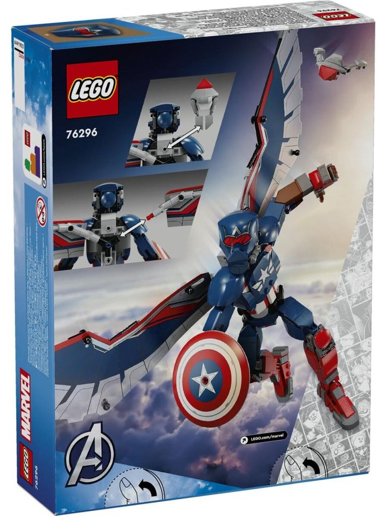 LEGO® Marvel Nuovo Capitan America figura da costruzione Immagine del prodotto 