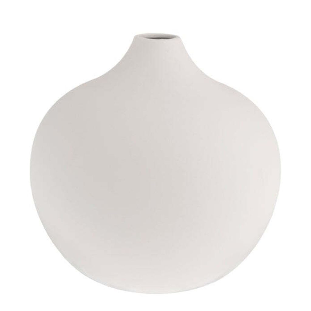 Storefactory FRÖBACKEN large white plain vase