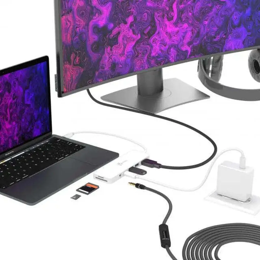 Adaptateur multiple USB-C léger j5create JCD373-N ultra-nomade - 4