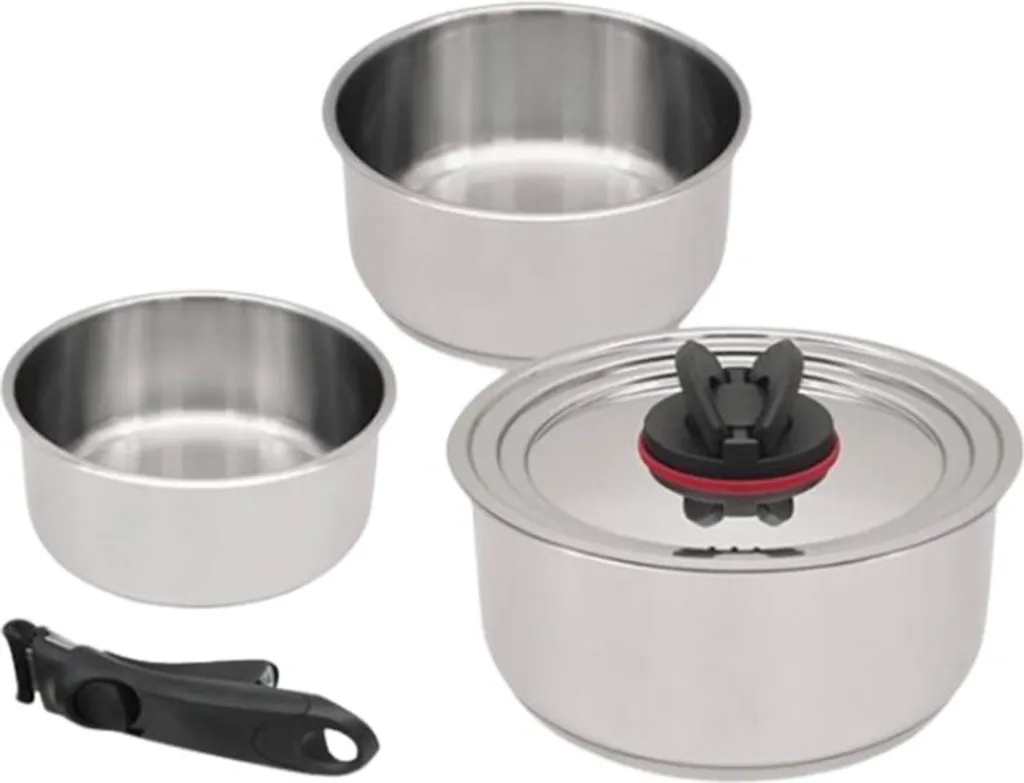 Set Pentole Maestro MR-3531-5: Acciaio Sicuro e Versatile per la Famiglia