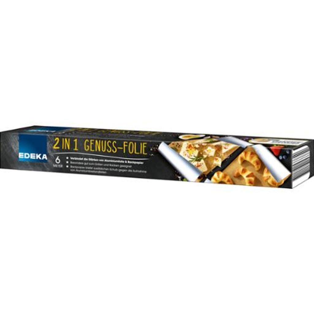 EDEKA 2 in1 Genuss-Folie 6mx30cm Produktbild 