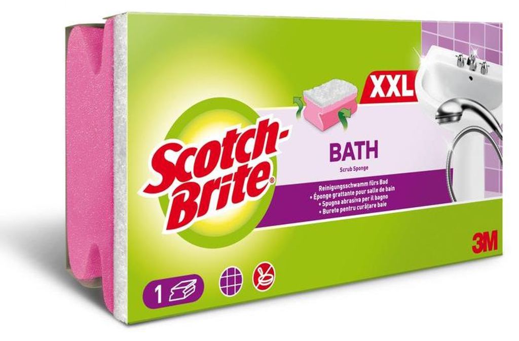 Scotch-Brite Reinigungsschwamm Soft, Farbe: rosa/weiá Immagine del prodotto 