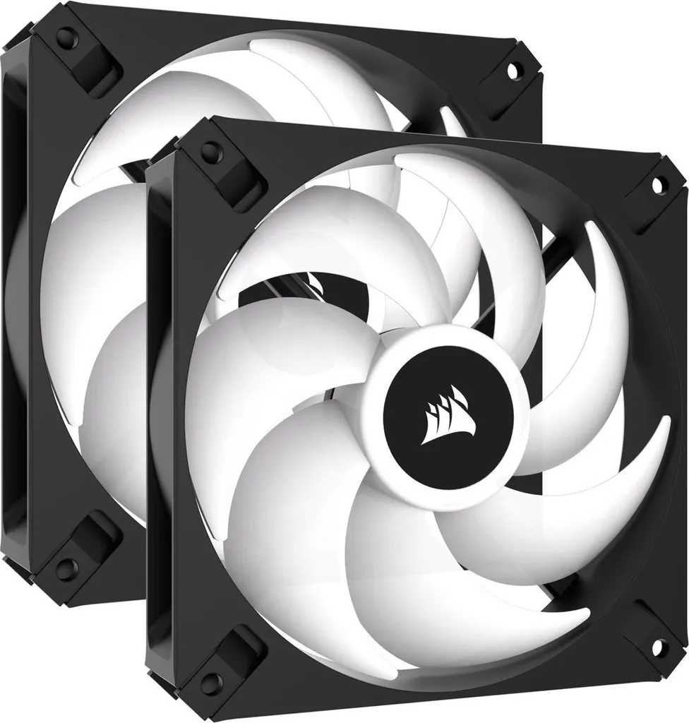 Ventilateur 120mm Corsair AR120 iCUE Kit de 2 pour Boîtier PC et Gaming