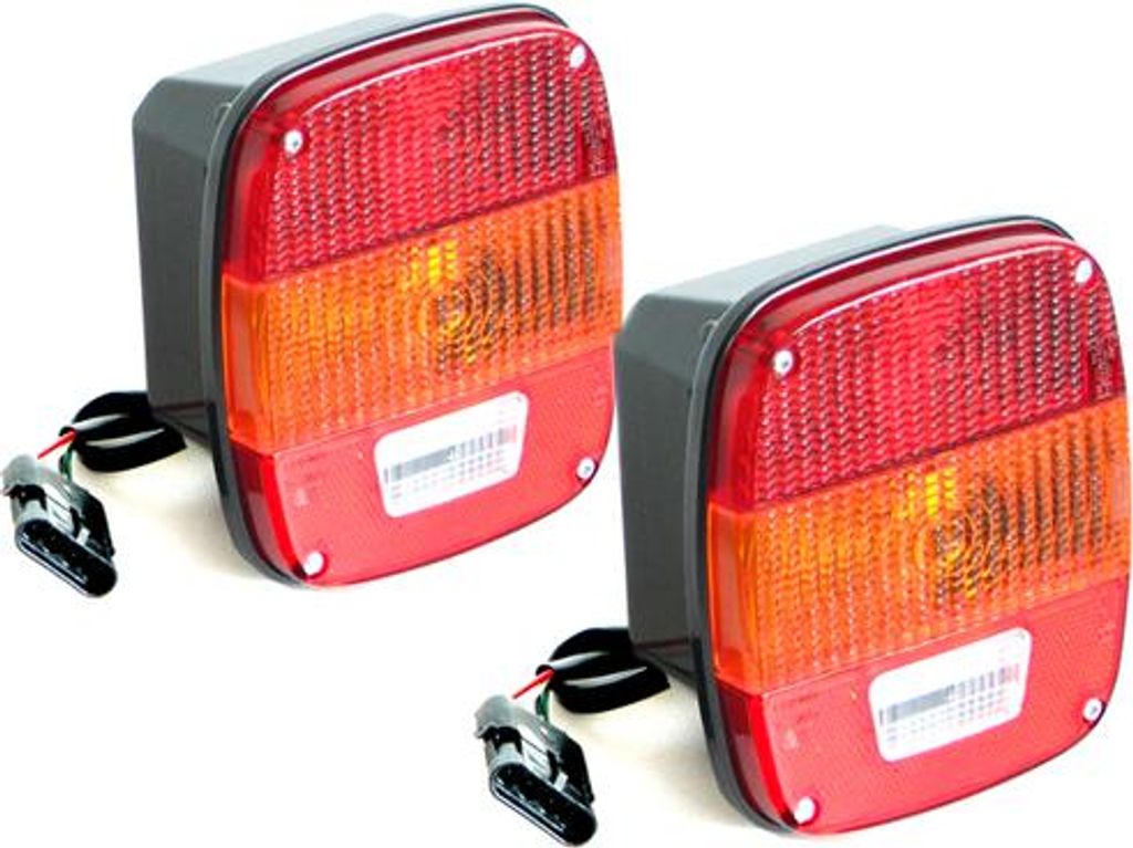 2x Rückleuchten Rücklicht Euro Style Jeep Wrangler TJ Bj. Produktbild 