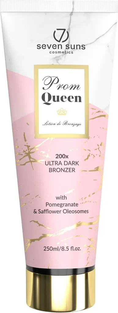 7suns Prom Queen Golden Edition: Bronzer Professionale Solarium 250ml