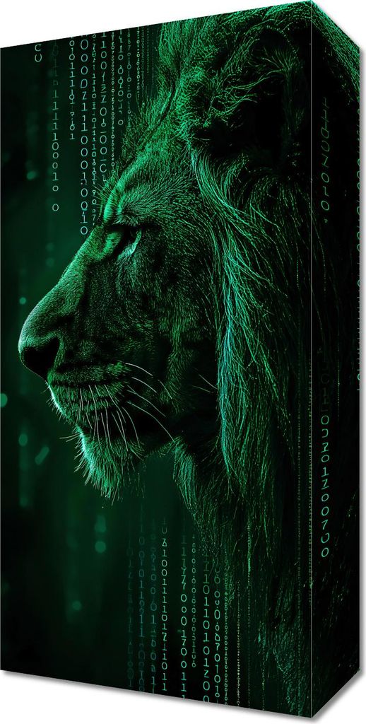 Bild 20x40cm Kraftcode