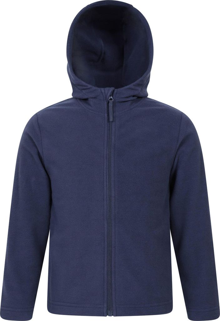 Mountain Warehouse - "Camber" Hoodie mit durchgehendem Reißverschluss für Kinder MW899 (98) (Dunkelblau)