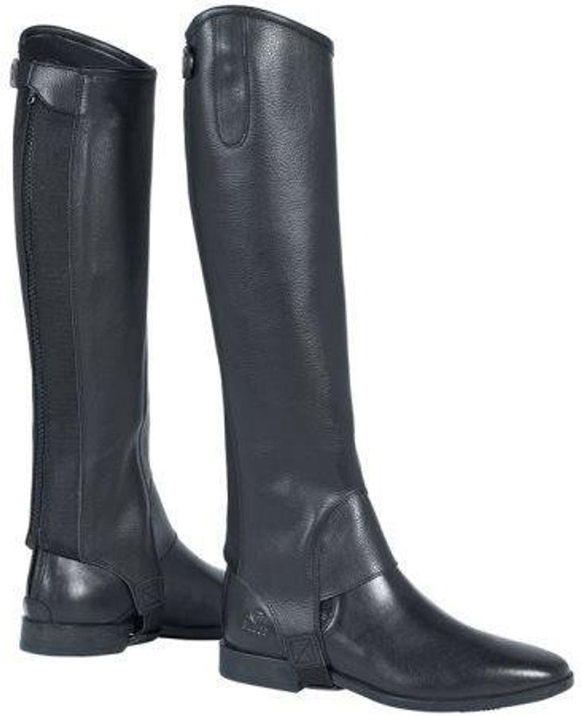 BUSSE Wadenchaps Kinder Soft JR Kinderchaps Schwarz C_S Produktbild 