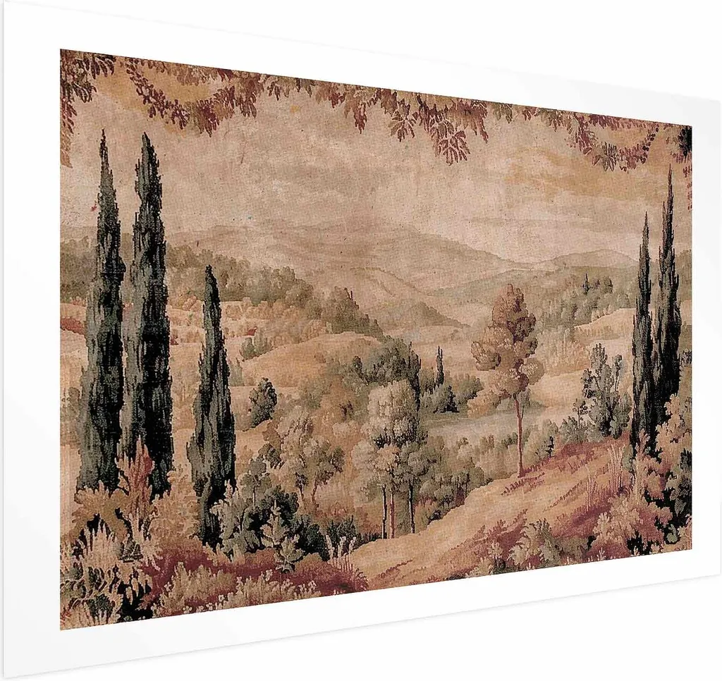 Poster Paesaggio Mediterraneo 60x90 cm - Stampa Premium Senza Cornice