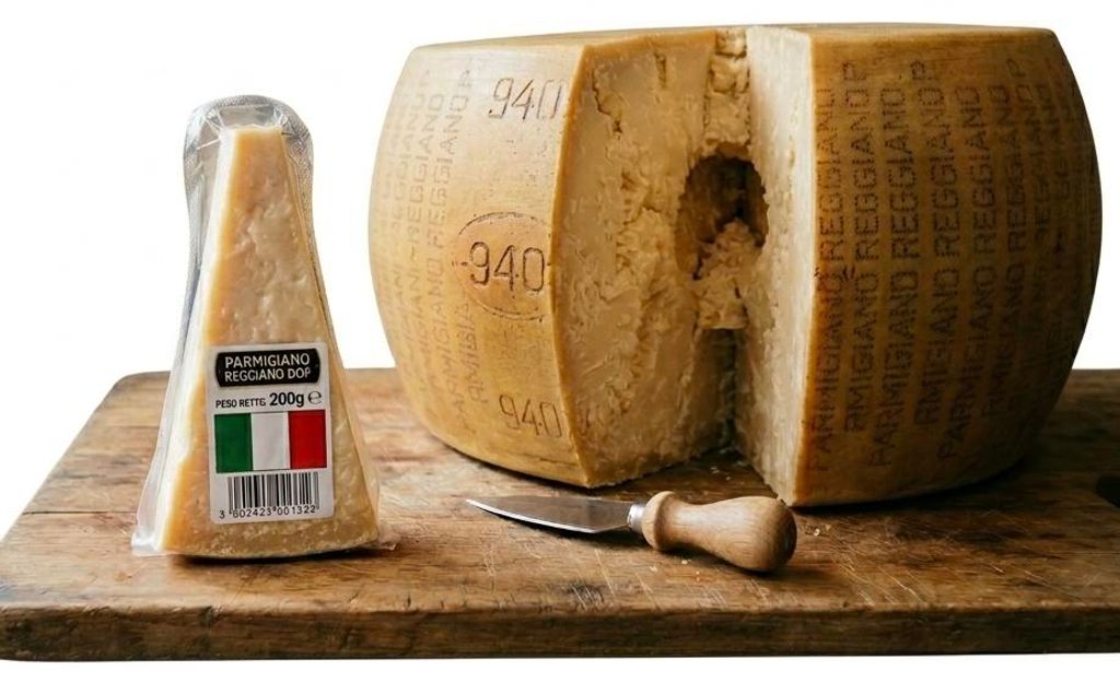 Parmigiano Reggiano Hartkäse 200 g, in Italien verpackt - Produktbild 