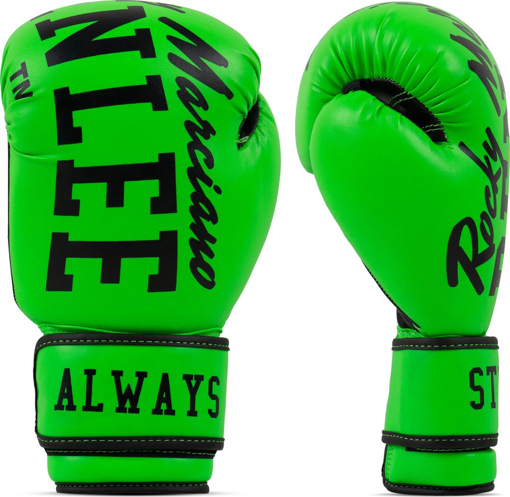 Boxhandschuhe aus Kunstleder CHUNKY B Neon Green 12 oz BENLEE