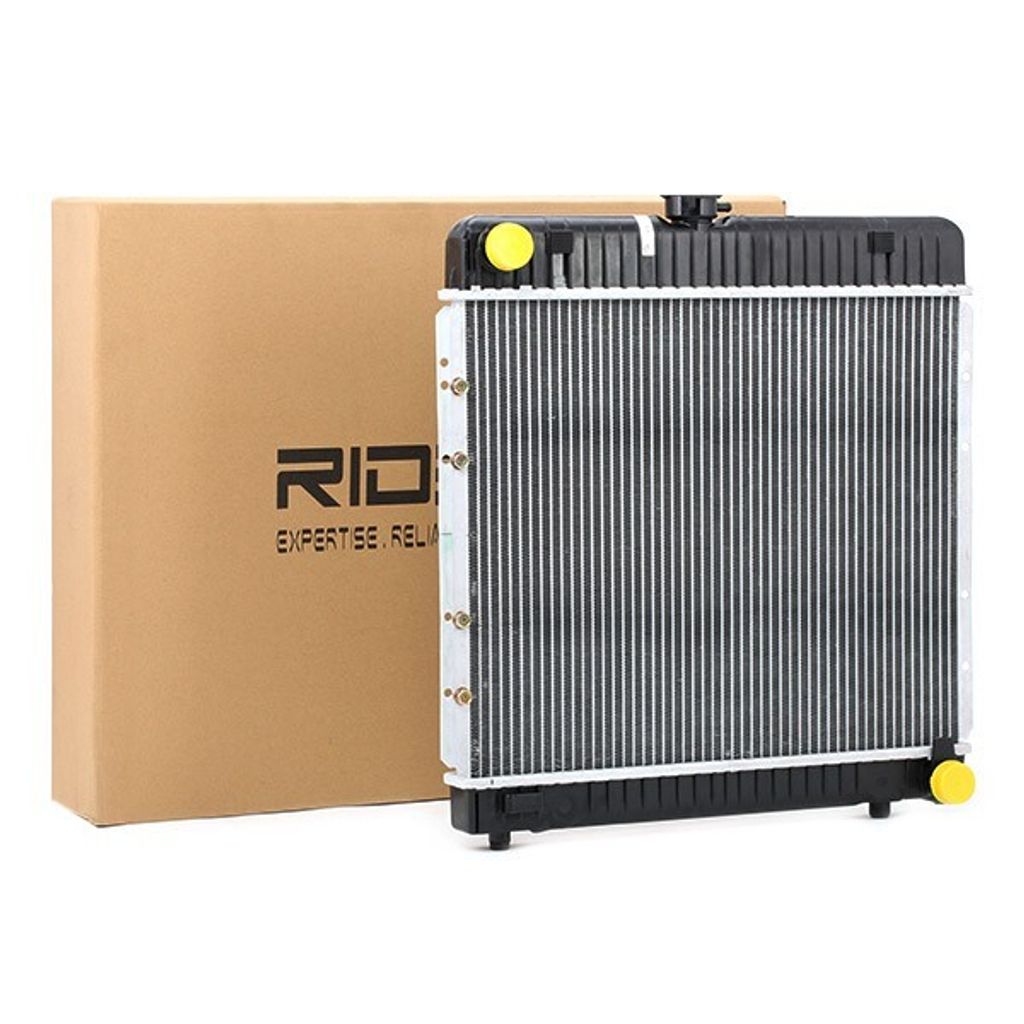 RIDEX 470R0031 Kühler Wasserkühler Motorkühler passend für MERCEDES-BENZ Stufenheck (W123) S-Klasse Limousine (W126) W123 Coupe (C123) W123 T-m...